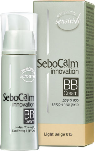 SeboCalm Innovation ВВ крем -тональный лифтинг SPF20 (light beig 015) 38г Производитель: Израиль TetraPharm